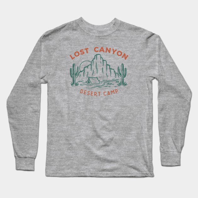 Lost Canyon Long Sleeve T-Shirt by SommersethArt